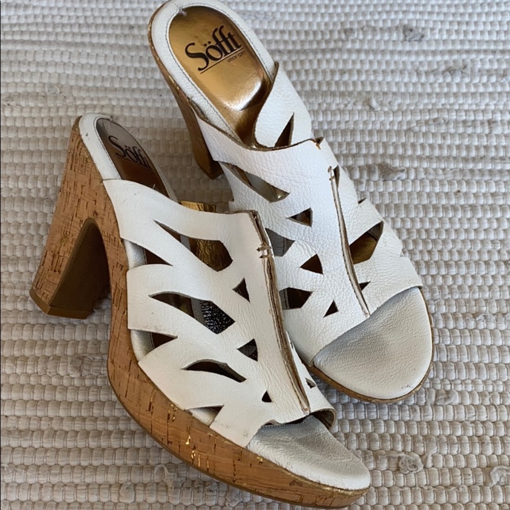 SOFFT  brand Size 9 Cork Heel